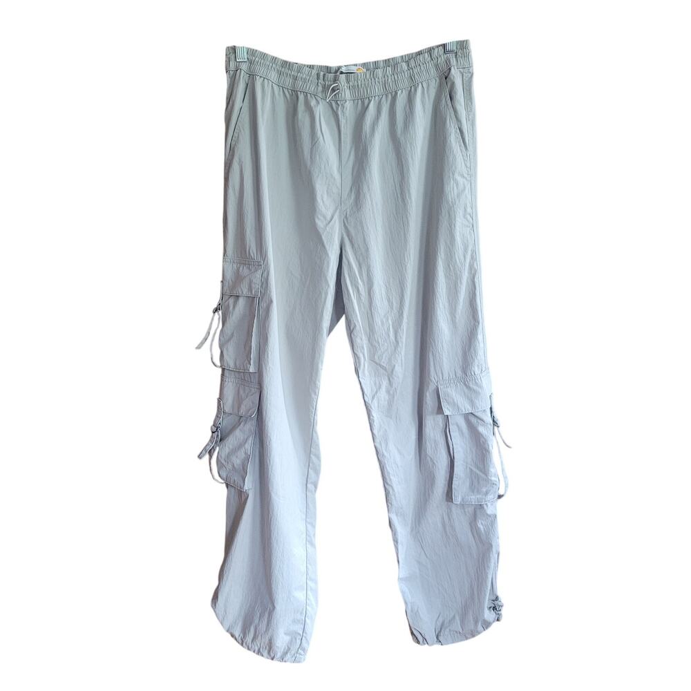 C&C California Sage Green Cargo Pants Elastic Waist Utility Gorpcore Casual
